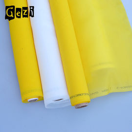 China Malha 100% amarela da impressão da tela do poliéster do monofilamento para o t-shirt fornecedor