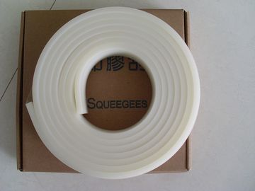 China Lâminas de grande resistência do rodo de borracha da impressão da tela 6 milímetros 30 * 9 para etiquetas do cigarro fornecedor