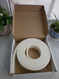 China elasticidade de borracha do branco do poliuretano do rodo de borracha da tela de seda de matérias têxteis de 20mm fornecedor