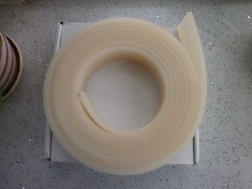 China Abrasão afiada branca 50 resistentes * 9 das lâminas do rodo de borracha da impressão da tela para recipientes fornecedor