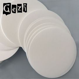 China 180mm química de papel redonda de filtro de 300 * de 300mm, papel de filtro da celulose no funil fornecedor