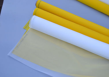 China Malha branca e amarela da impressão da tela do poliéster amplamente utilizada na filtração fornecedor