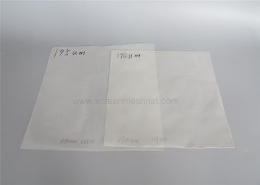 China Malha de nylon personalizada 60 120 do filtro do tamanho cor branca material do nylon de 260 mícrons 100% fornecedor