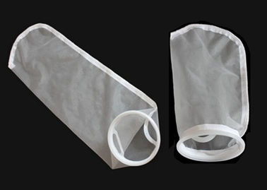 China O filtro líquido de nylon do saco de filtro de FDA golpeia o anel plástico 75 100 de 4 polegadas malha de 150 mícrons fornecedor
