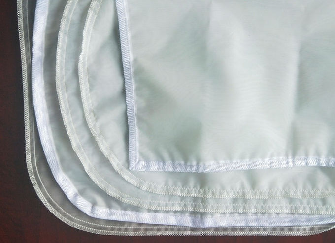 Saco de nylon de nylon personalizado do filtro da malha do Weave liso de saco de filtro do tamanho