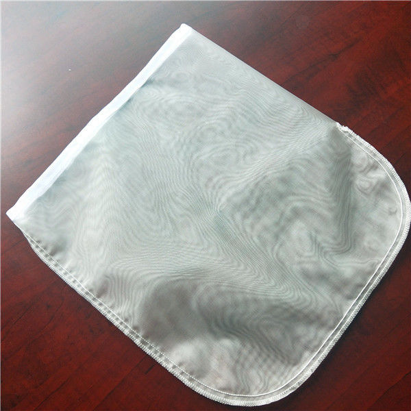Saco de nylon de nylon personalizado do filtro da malha do Weave liso de saco de filtro do tamanho