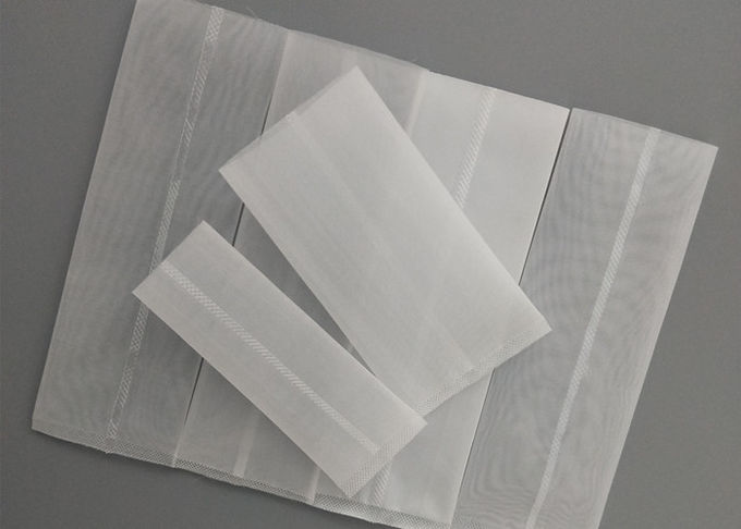 Sacos de filtro quadrados da malha de nylon da imprensa da resina da forma tempo de uma longa vida de 90 mícrons