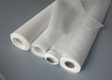 China Branco de nylon da tela de malha do filtro do monofilamento resistente aos ácidos 115 larguras do CM para filtrar fornecedor