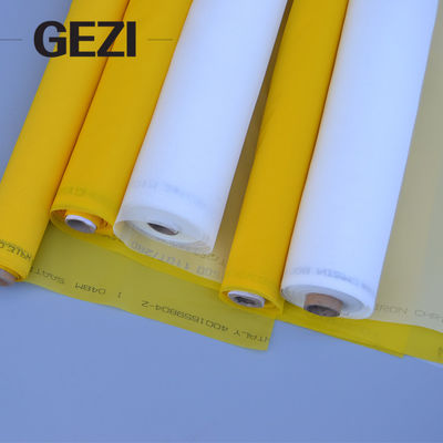 China 80 100 110 250 amarelos brancos malha da impressão de tela de seda do poliéster do nylon de 300 malhas para a impressão da tela fornecedor