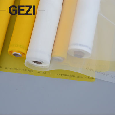 China Tela feita sob encomenda profissional do poliéster do preço favorável branco amarelo industrial que imprime a malha fornecedor