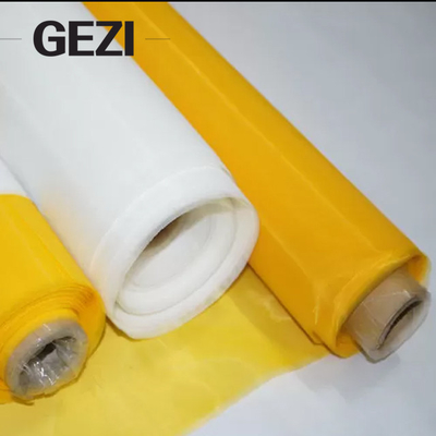 China cópia amarela da contagem da malha da impressão de tela do poliéster 110 fornecedor