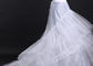 Malha de nylon do forro duro fêmea da anágua da rede da malha da tela da anágua para o vestido de casamento fornecedor