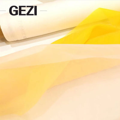 40-420 tela de malha da malha 230 da malha 196 de m 16-110 T 110 que imprime a longa vida preservativa desgaste-resistente da malha branca e amarela