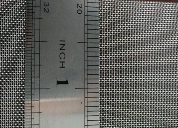 padrão GV FDA da tela de malha do diâmetro do fio 316L 304 635x635 e ISO9001 de aço inoxidável