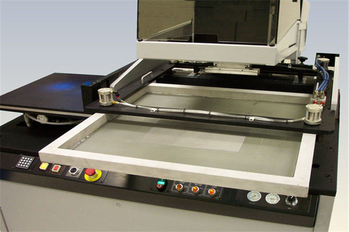 Quadro de impressão industrial da tela de seda, quadro de impressão 20x24 do tela pequeno de prata