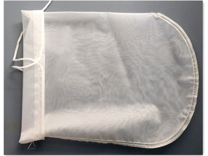 Saco de filtro de nylon do cordão da polegada do saco de filtro 9*12 da malha do leite 200 da porca da aprovação de FDA